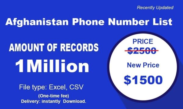 Trial Afghanistan Phone Marketing Data