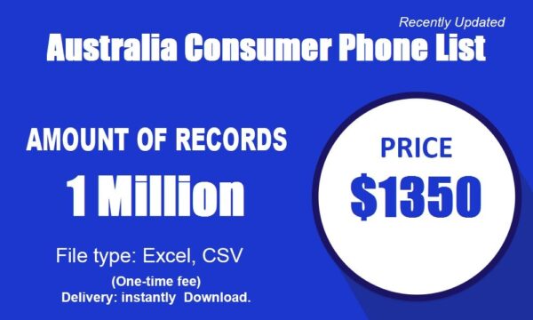 Australia Consumer Phone Marketing Data