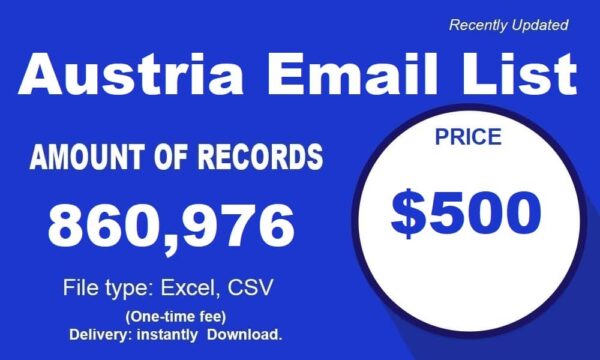 Austria Email Marketing Data