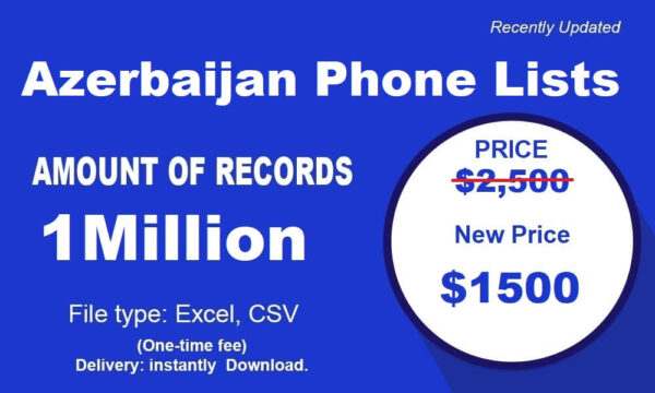 500K Test Azerbaijan Phone Marketing Data