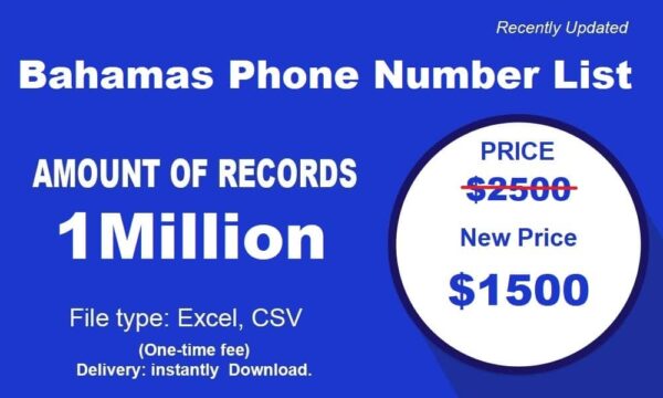 500K Test Bahamas Phone Marketing Data