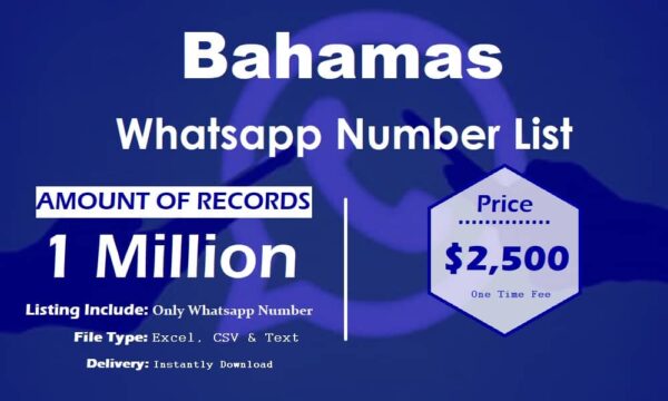 Bahamas WhatsApp Marketing Data 5 Million