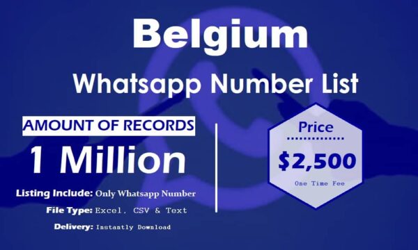 Belgium WhatsApp Marketing Data 500K