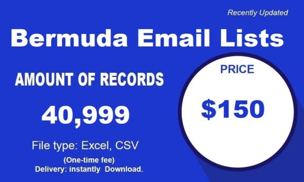 Bermuda Email Marketing Data