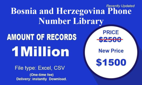 Bosnia and Herzegovina Phone Marketing Data 1 Million