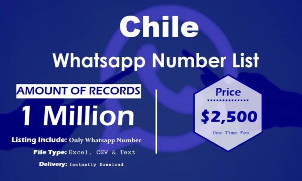 Chile WhatsApp Marketing Data 3 Million