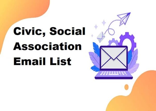 Civic, Social Association Email Marketing Data