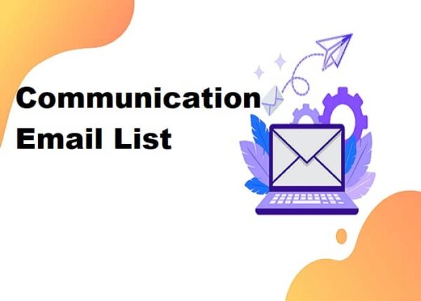 Communication Email Marketing Data