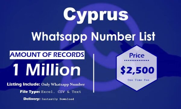 Cyprus WhatsApp Marketing Data 5 Million