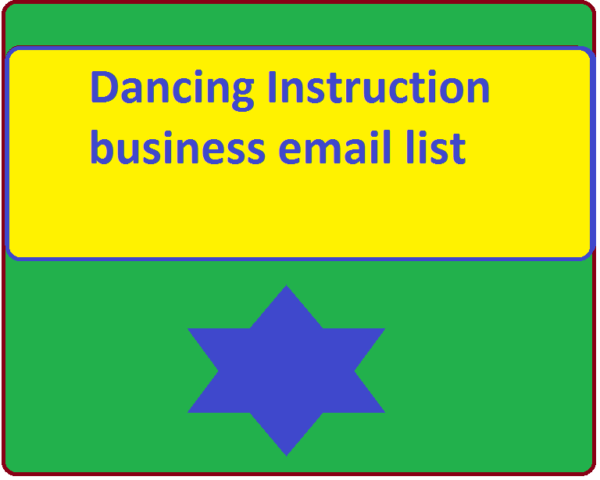 Dancing Instruction Email Marketing Data