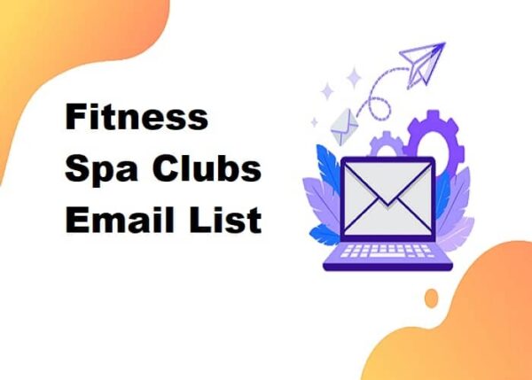 Fitness Spa Clubs Email Marketing Data