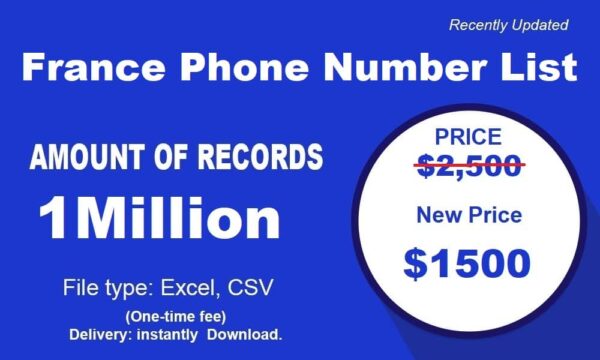 France Phone Marketing Data 5 Million