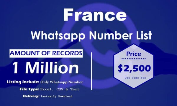 France WhatsApp Marketing Data Trial