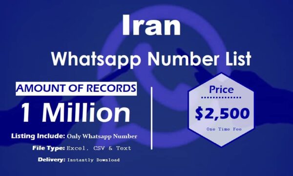 Iran WhatsApp Marketing Data 1 Million