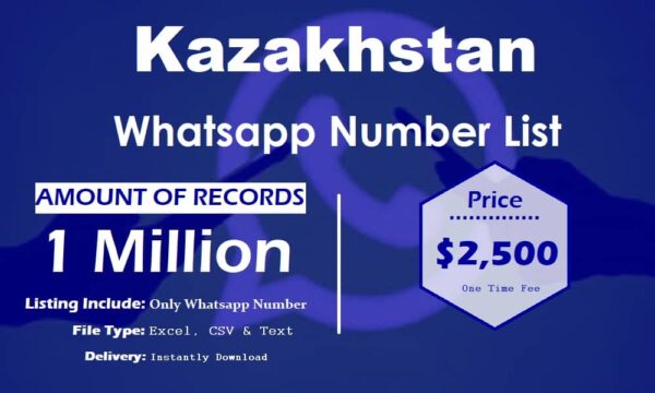 Kazakhstan WhatsApp Marketing Data 3 Million