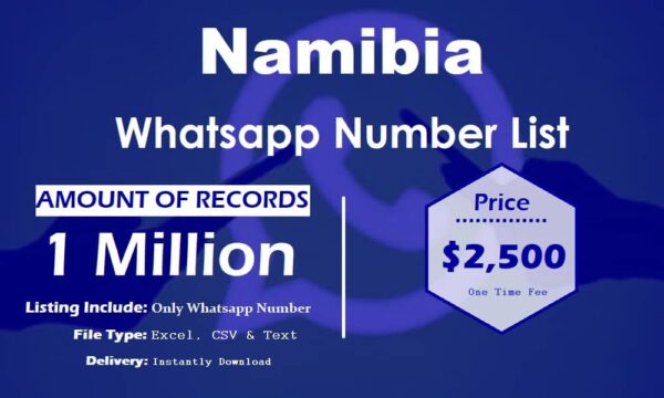 Namibia WhatsApp Marketing Data 5 Million