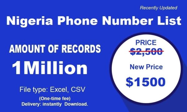 Nigeria Phone Marketing Data Trial