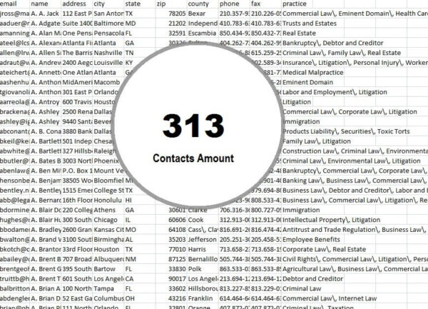 Palestinian Territories Email Marketing Datas