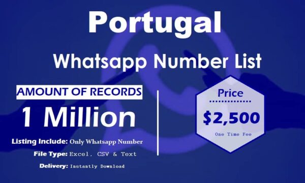 Portugal WhatsApp Marketing Data 1 Million