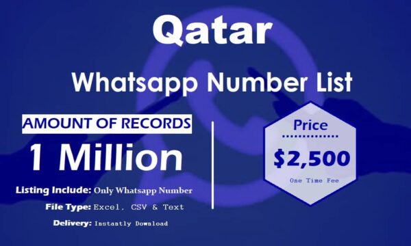 Qatar WhatsApp Marketing Data 500K