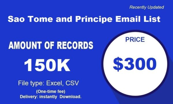 Sao Tome and Principe Email Marketing Datas