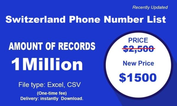 100K Switzerland Phone Marketing Data