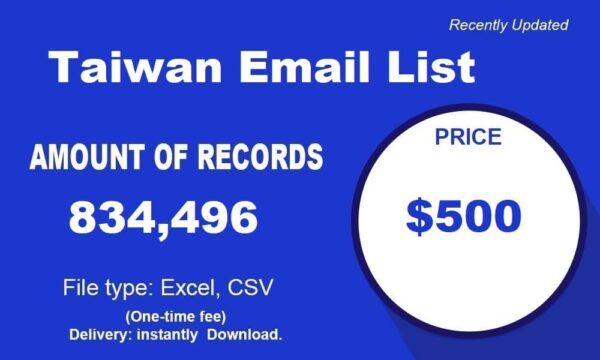 Taiwan Email Marketing Data