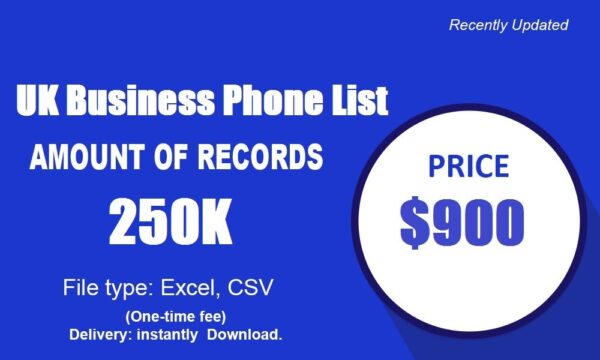 UK Business Phone Marketing Data