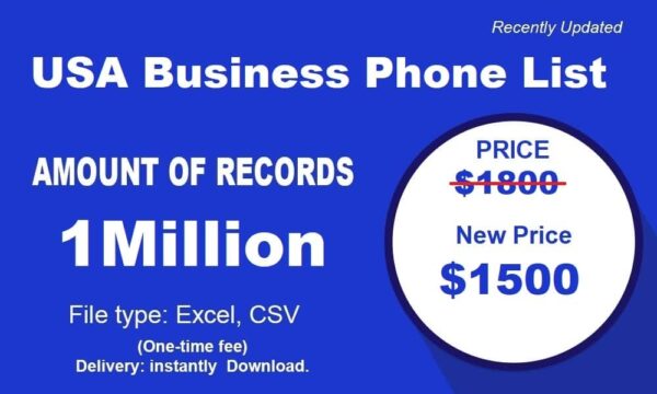 USA Business Phone Marketing Data