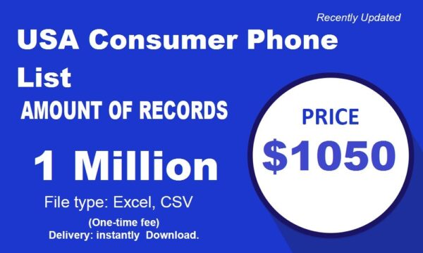 USA Consumer Phone Marketing Data