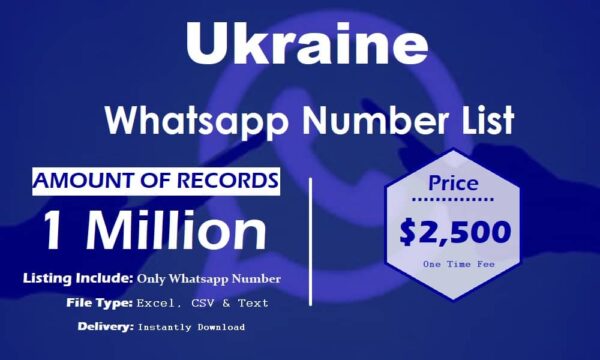 Ukraine WhatsApp Marketing Data 100K