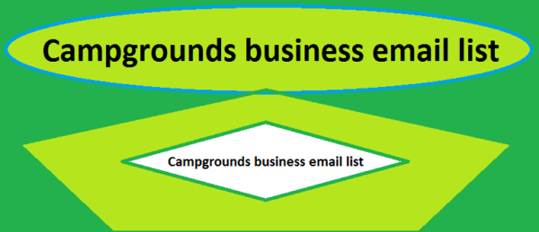 Campgrounds Email Marketing Data