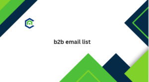 b2b email list